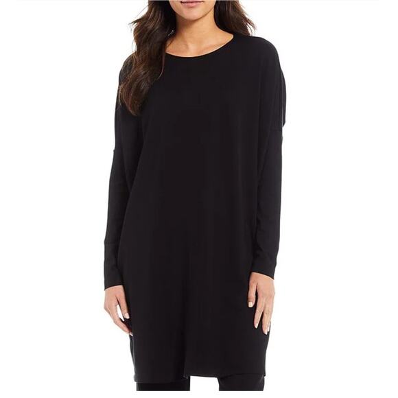 Bryn Walker - Damien Ponti Crew Neck Dolman Sleeve Oversized Tunic -XXL - Picture 3 of 12